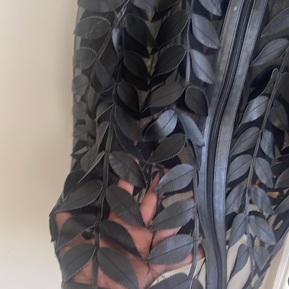 Neiman Marcus leather collection jacket - Picture 3 of 4